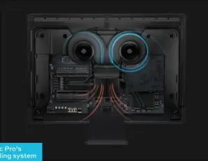  ??  ?? imac Pro’s cooling system