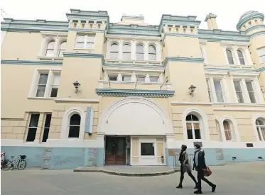  ??  ?? The Maritime Museum of B.C. has plans to renovate and add to its former home in this building in Bastion Square, so it can return to the site as a national museum.