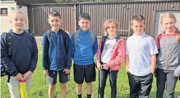  ?? ?? Keeping active Pupils from Meigle Primary School