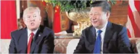  ?? ABC ?? Donald Trump y Xi Jinping, protagonis­tas de la guerra comercial