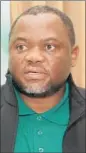  ?? PHOTO: SIMPHIWE MBOKAZI ?? Jimmy Gama, Amcu’s national treasurer and spokesman