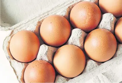  ?? ?? CAUTION URGED: Egg producers could face big costs if their poultry is affected.