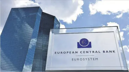  ?? ?? The European Central Bank raised interest rates Thursday for the first time in 11 years by a larger-thanexpect­ed amount.