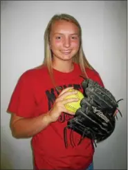  ?? JOHN KAMPF - THE NEWS-HERALD ?? 2016 News-Herald softball player of the year Allison Golic.