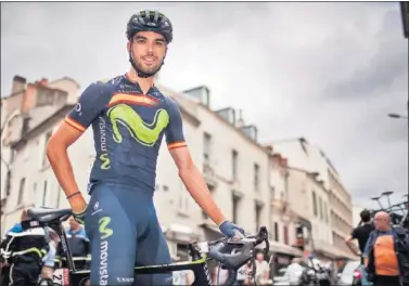  ??  ?? EL MÁS JOVEN. Jesús Herrada, campeón nacional, es el español más joven de este Tour: 26 años.