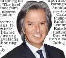  ??  ?? Nightclub plans: Richard Caring