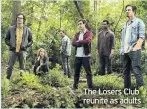  ??  ?? The Losers Club reunite as adults