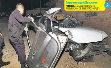  ??  ?? Campaña. El CONASEVI lanzó ayer la campaña de prevención de percances viales para vacaciones.