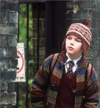  ??  ?? Nicholas Hoult as 12-year-old Marcus in the adaptation of Nick Hornby’s best-selling novel About A Boy