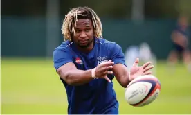  ?? Photograph: David Rogers/Getty Images ?? Marland Yarde has said some of his Sale teammates have received death threats online after not taking a knee before games.