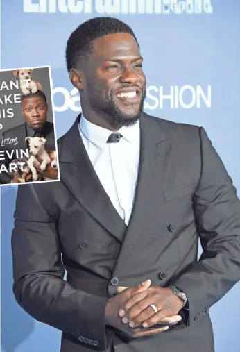  ?? FRAZER HARRISON, GETTY IMAGES ?? Actor Kevin Hart’s new book, I Can’t Make This Up, is out Tuesday.