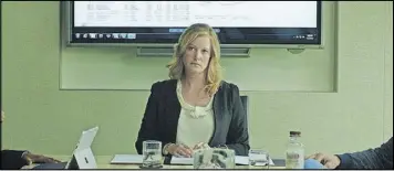  ?? SONY PICTURES CLASSICS ?? Anna Gunn portrays Naomi Bishop, an experience­d investment banker in her 40s in “Equity.”