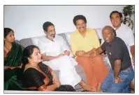  ?? Shan with the late Tamil actor Sivaji Ganesan. ??