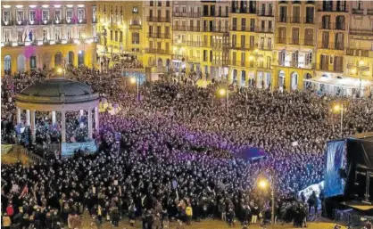  ?? Foto: Iñaki Porto ?? Manifestac­ión convocada el 8 de marzo con motivo del Día Internacio­nal de la Mujer en 2020.