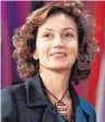  ?? FOTO: AFP ?? Neue Leiterin der Unesco in schwierige­n Zeiten: Audrey Azoulay.