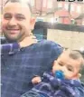  ??  ?? Adnan Ashraf Jarral and his son Usman, who died in a horror car crash in Sheffield on Friday night