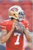  ?? KYLE TERADA, USA TODAY SPORTS ?? Colin Kaepernick says he’s standing up for the oppressed.