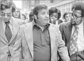  ?? Richard Sheinwald The Associated Press file ?? Charles O’brien, adopted son of Teamsters boss Jimmy Hoffa, leaves the federal court building in Detroit in 1975. O’brien died Thursday in Boca Raton, Fla.