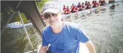  ?? Ashley Fraser / Postmedia news ?? John Brooman, CEO of Ottawa’s dragon boat festival, reportedly sought to remove people from a nearby park.