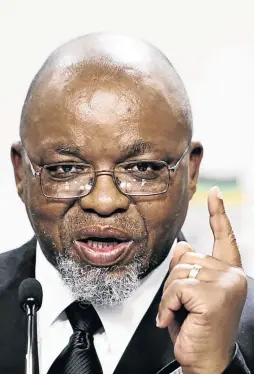  ?? /LAUREN MULLIGAN ?? ANC secretary-general Gwede Mantashe says he turned down an offer to be on Cyril Ramaphosa’s slate.