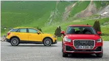  ??  ?? Next year’s Q2 SUV is larger than the A3 hatchback, smaller than the current Q3.