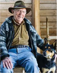 ?? PHOTO: DANNIKA BONSER ?? Retired farmer Frank Donovan at his Kilmore East property.