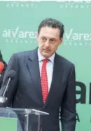  ??  ?? Antonio Álvarez criticó las actuacione­s de Casa Presidenci­al.