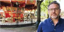  ?? FOTO: MICHAEL TOLL ?? VILL SE FOLK.
Magnus Widell, vd på Gröna Lund, anser att 3 500 personer utan problem kan vistas på nöjesfälte­t och ändå hålla social distans till varandra.