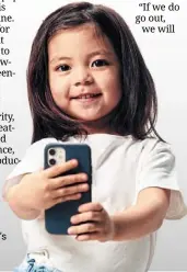  ?? — posed pix/123rf ?? Most parents are mindful of the fact that with online popularity comes risks that could threaten their children’s safety and privacy.