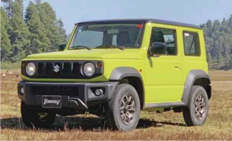  ?? / SUZUKI ?? Preventa. Suzuki Jimny se venderá con apartados por Internet y se entrega en enero del 2021.