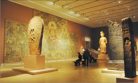  ?? ZENG YUTIAN / FOR CHINA DAILY ?? Above: A file photo taken on April 4, 2019, of the Metropolit­an Museum of Art, one of the top destinatio­ns for visitors in New York City.