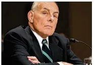  ?? DOUG MILLS / NEW YORK TIMES ?? John Kelly, who previously served as Homeland Security secretary, will have all White House staffers, including Ivanka Trump, report to him.