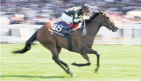  ?? Picture / AP ?? John Velazquez rides Lady Aurelia to victory at Royal Ascot.