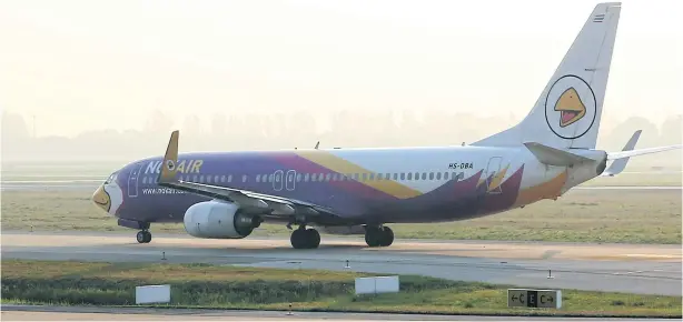  ?? PATTARACHA­I PREECHAPAN­ICH ?? Nok Air is scheduled to receive four aircraft in 2019, two in 2020 and two in 2021.