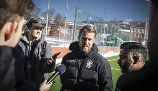  ?? BILD: ANNACARIN ISAKSSON ?? IFK Göteborgs nya tränare William Lundin och Alex Tengryd.