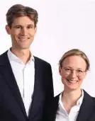  ??  ?? Svenja Hansen und ihr Mann Holger haben vier Kinder und setzen eine Familienbe­wusste Personalpo­litik in ihrem Systemhaus H&G um.