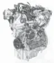  ?? FORD MOTOR ?? Ford’s 1- liter EcoBoost engine produces 123 hp.