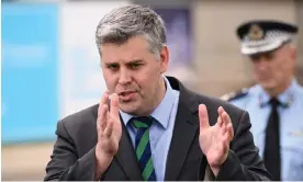  ?? Photograph: Darren England/AAP ?? Queensland police minister Mark Ryan says the community expects ‘tough laws’, which result in more people in custody.