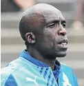  ??  ?? New SA under-23 coach David Notoane.