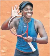  ?? REUTERS ?? Sloane Stephens won the US Open title last year but fell in the first round of the Australian Open earlier this year.
