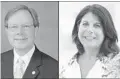  ??  ?? Florida House District 29 candidates Scott Plakon (R), Tracey Kagan (D).