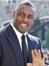  ??  ?? Ego boost: Luther star Idris Elba