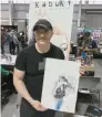  ??  ?? Une rencontre aura lieu avec l’auteur et l’artiste de comics américain David Mack qui sera l’un des participan­ts à l’Artiste Alley.