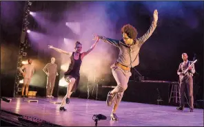  ??  ?? Dorrance Dance performs Tuesday at Fayettevil­le’s Walton Arts Center.