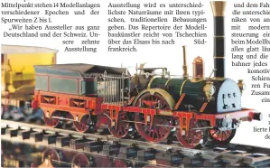  ?? ARCHIV-FOTO: SZ ?? Modelleise­nbahnen fasziniere­n Jung und Alt gleicherma­ßen.