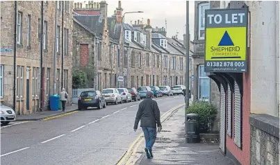  ?? Picture: Steven Brown. ?? Criticism has arisen over the high price of student accommodat­ion in St Andrews.