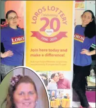  ??  ?? Personal trainer Tanjia Feary and niece Jayne Marvin raised money for LOROS Hospice in memory of Jane Mcnulty, pictured left