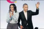  ?? AP/FILE ?? Former US President Barack Obama and Michelle