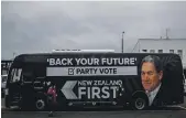  ?? ?? Winston Peters says the case has cost the party hundreds of thousands of dollars.