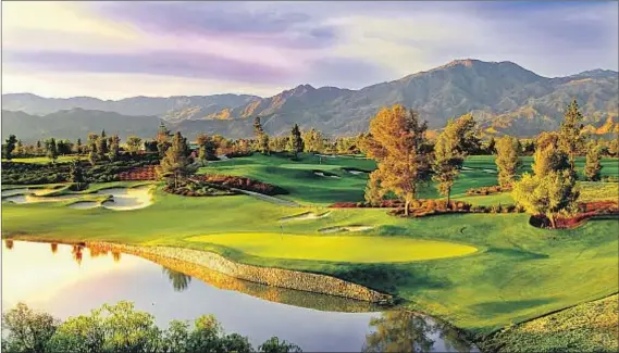  ?? Discovery Land Co. ?? JUST BEYOND the La Quinta home of supermodel Cindy Crawford and husband Rande Gerber is a Tom Fazio-designed golf course.